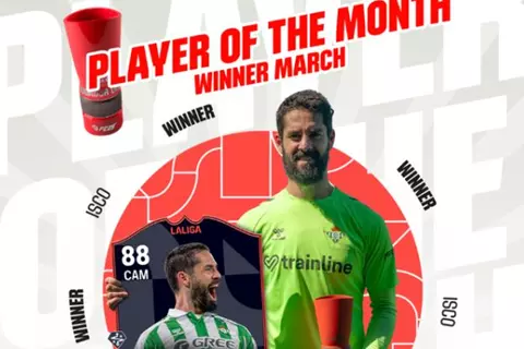 رسميًا.. إيسكو يفوز بجائزة لاعب الشهر في الدوري الإسباني